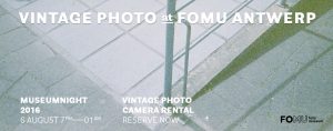 Read more about the article Do It Yourself the Vintage Photo at FOMU Antwerp